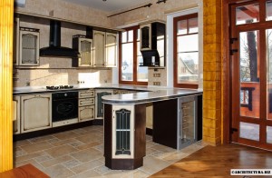 Барные стойки для кухни фото Пример дизайна барной стойки для кухни