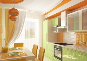 Дизайн кухни 9 кв. метров 